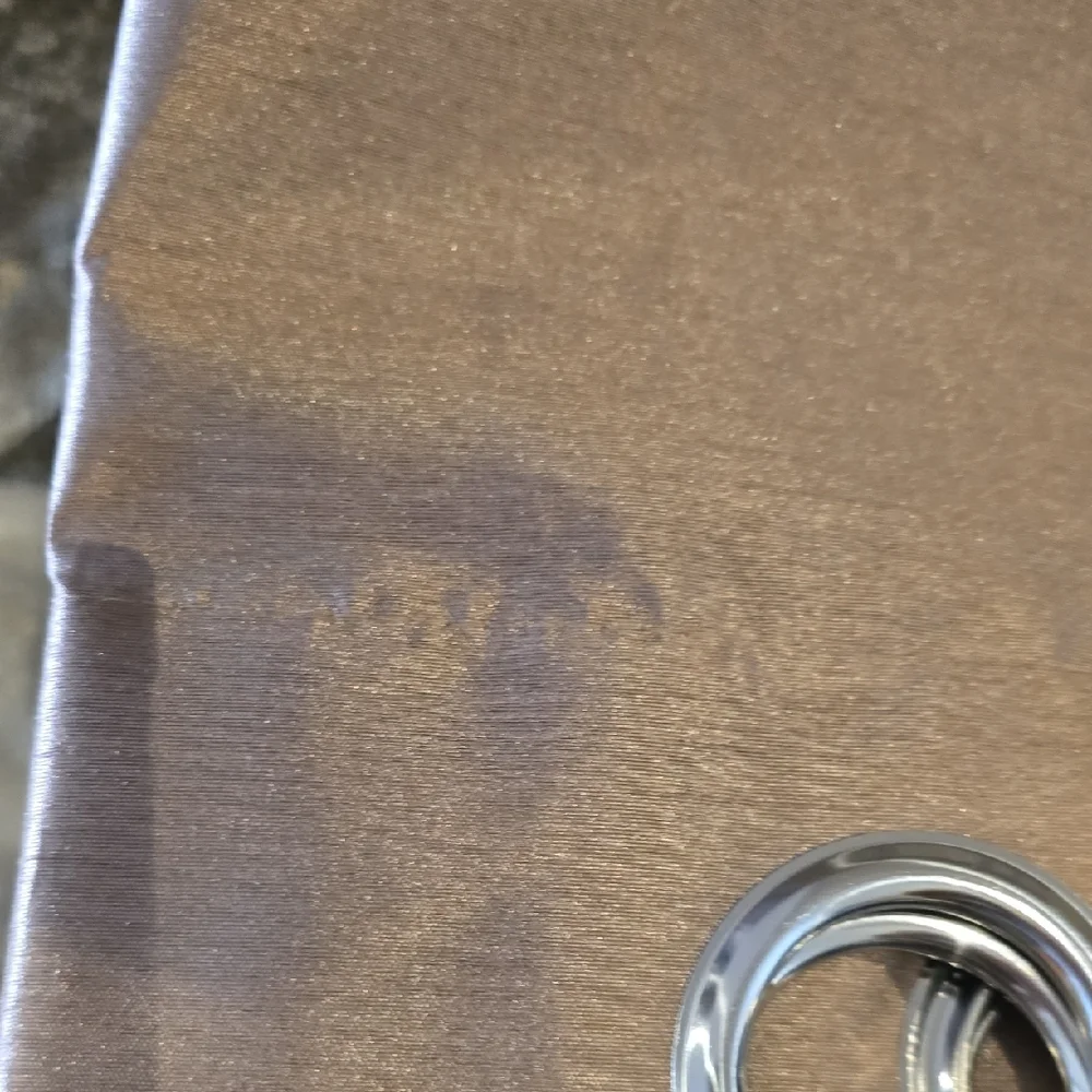 Home Beyond Faux Silk Curtains with Grommets - Picture 3 of 3